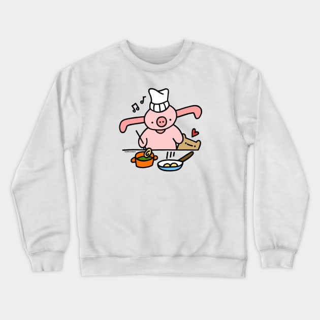 Ami+Keco Crewneck Sweatshirt by AdrianaStore